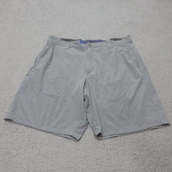 Reel Legends Shorts Mens 38 Hybrid Outdoor Fishing Pockets Gray Lightweight - Picture 1 of 10